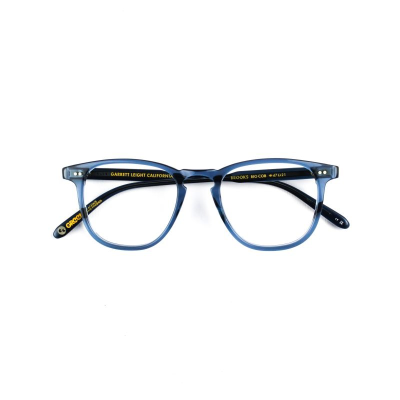 Garrett Leight Brooks Cobalt