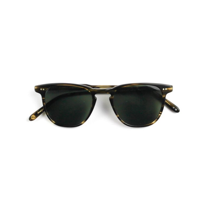 Garrett Leight Brooks Matte Storm Tortoise