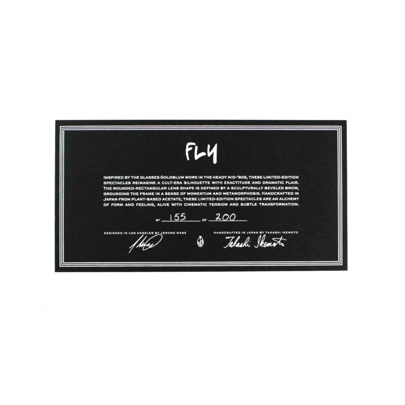 Jeff Goldblum for Jacques Marie Mage