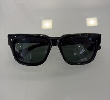 CHROME HEARTS BOX-OFFICER + MIDXATHRILL WITH GRADIENT GREY LENSES